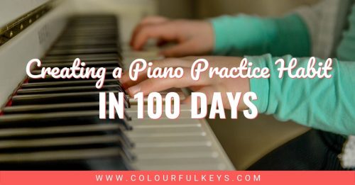 100 Days Piano Practice Habit