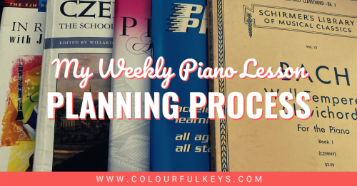My Weekly Piano Lesson Planning Process facebook 1