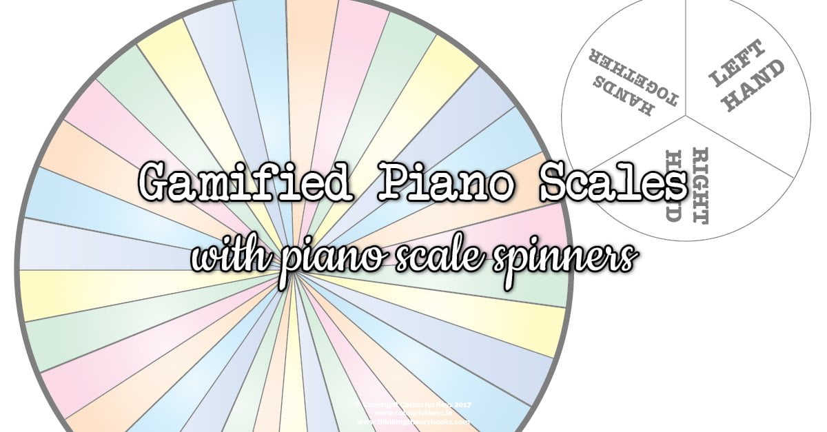 Piano scale spinners