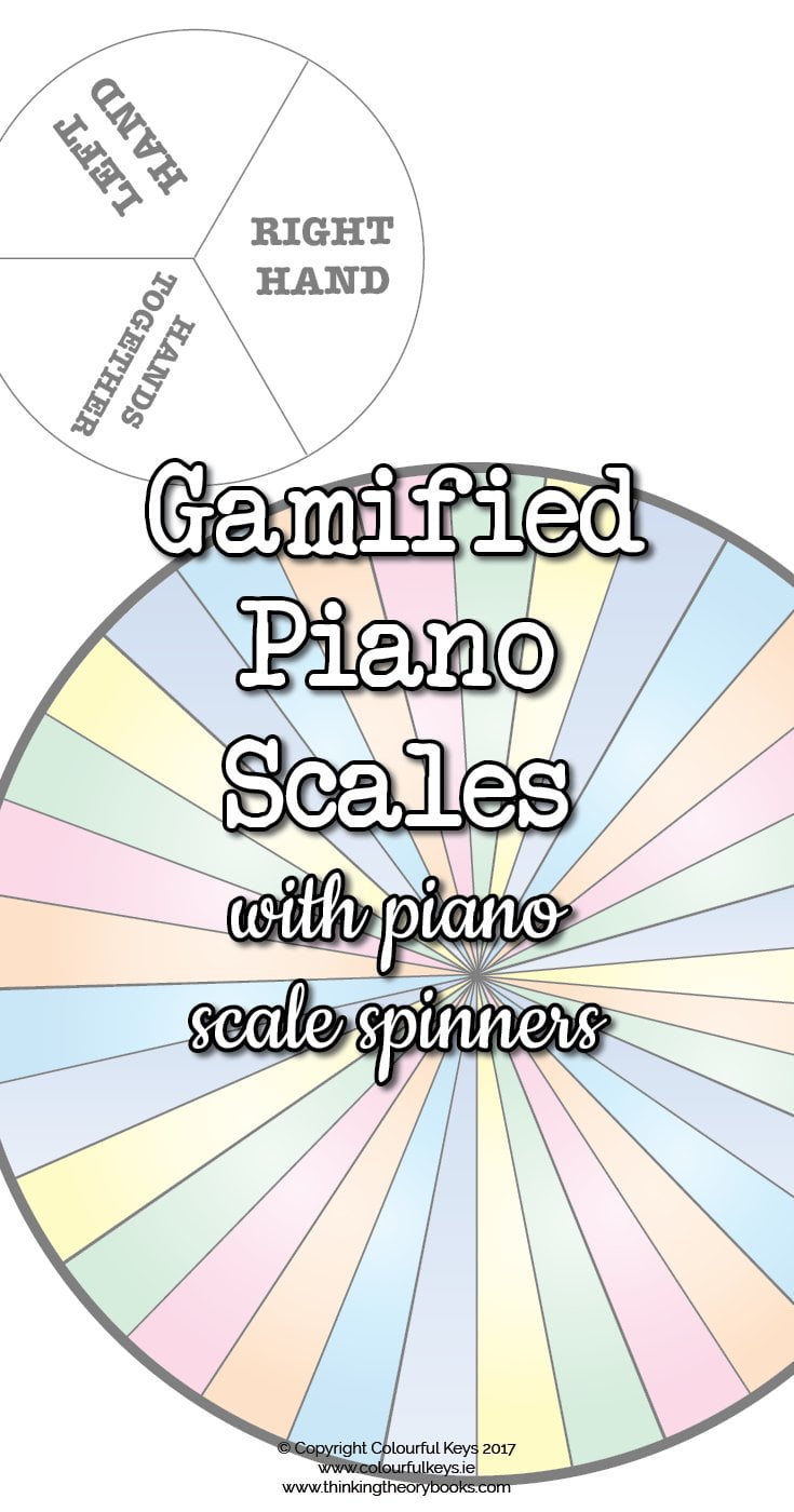 Piano scale spinners