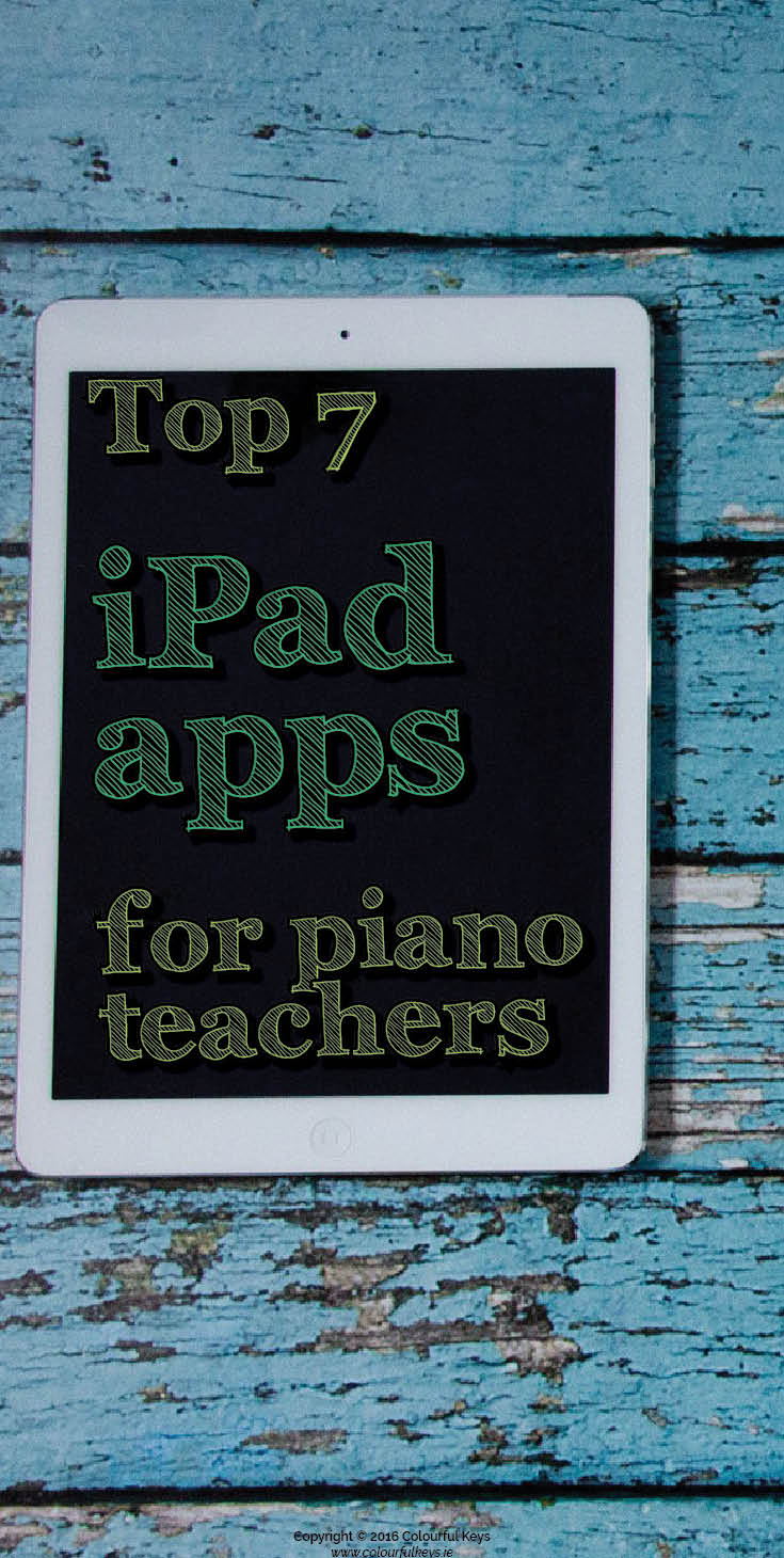 Favourite iPad apps for piano teachers