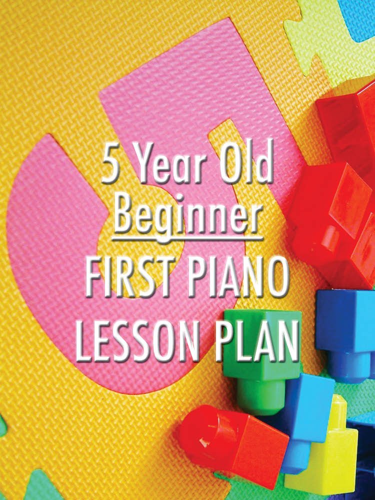 First piano lesson planning for a preschool beginner