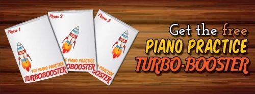 Piano Practice Turbo-booster for supercharged piano practice!
