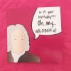 Pink Haydn Birthday Cards
