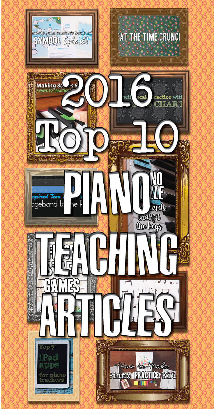 Best piano teaching articles of 2016