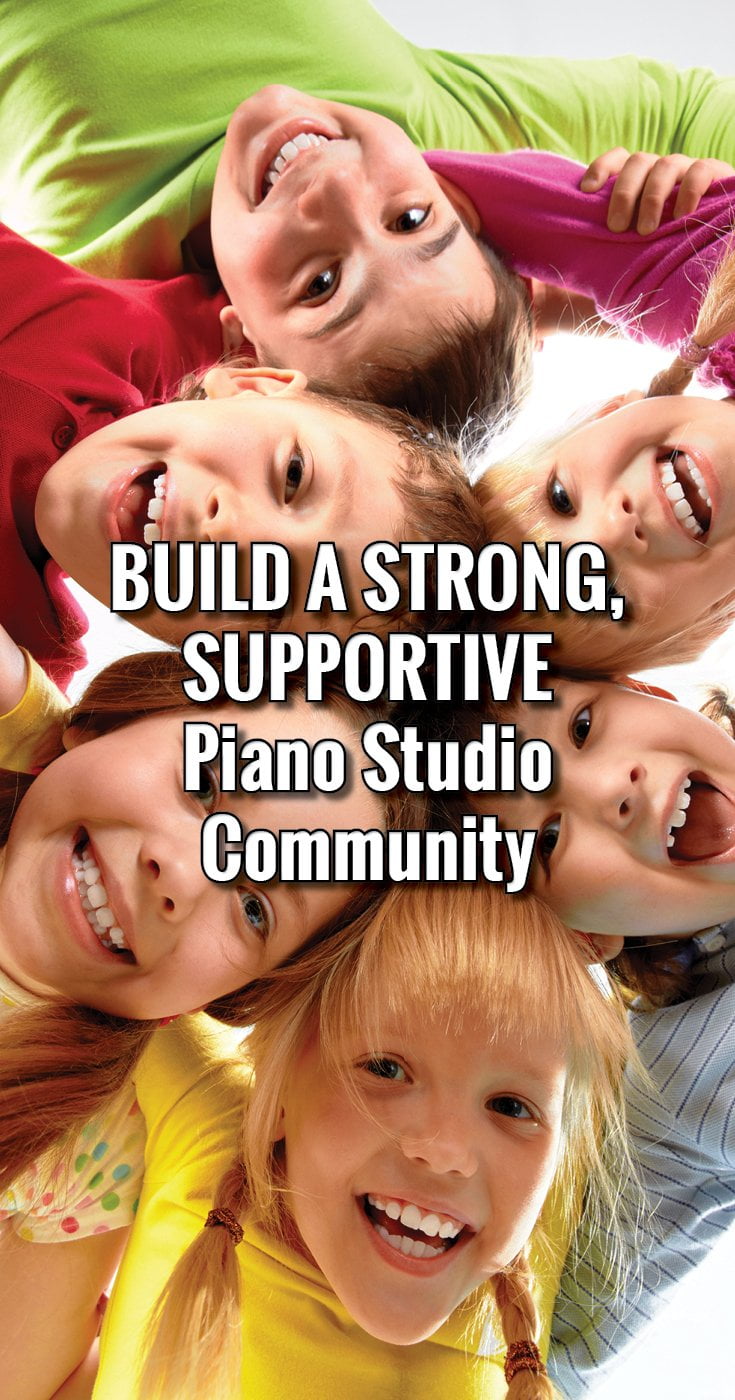 How to build a piano studio that is supportive and has a sense of community