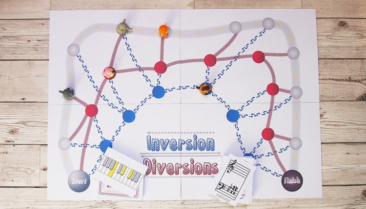 Inversion diversions music theory game