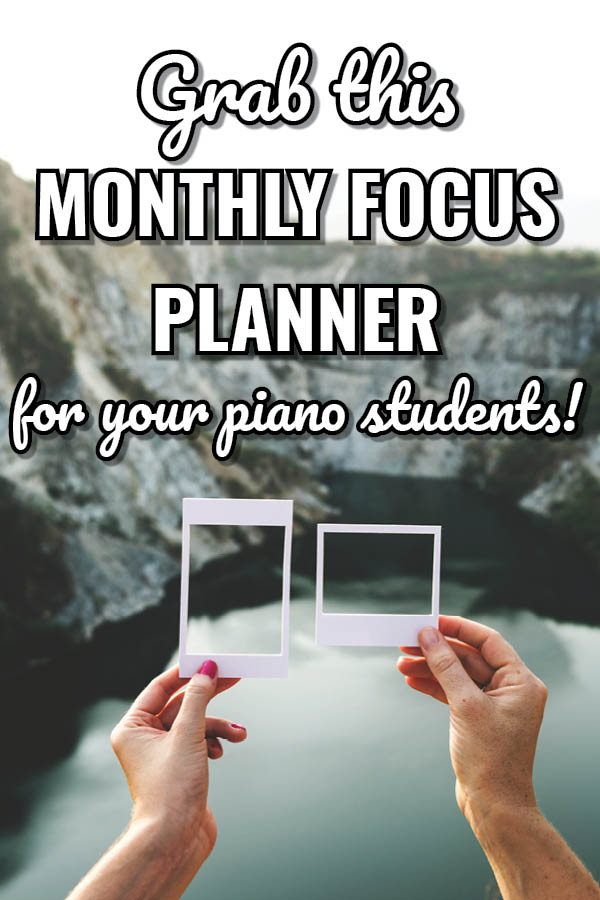 Manageable Creativity in Piano Lessons with Monthly Focuses4