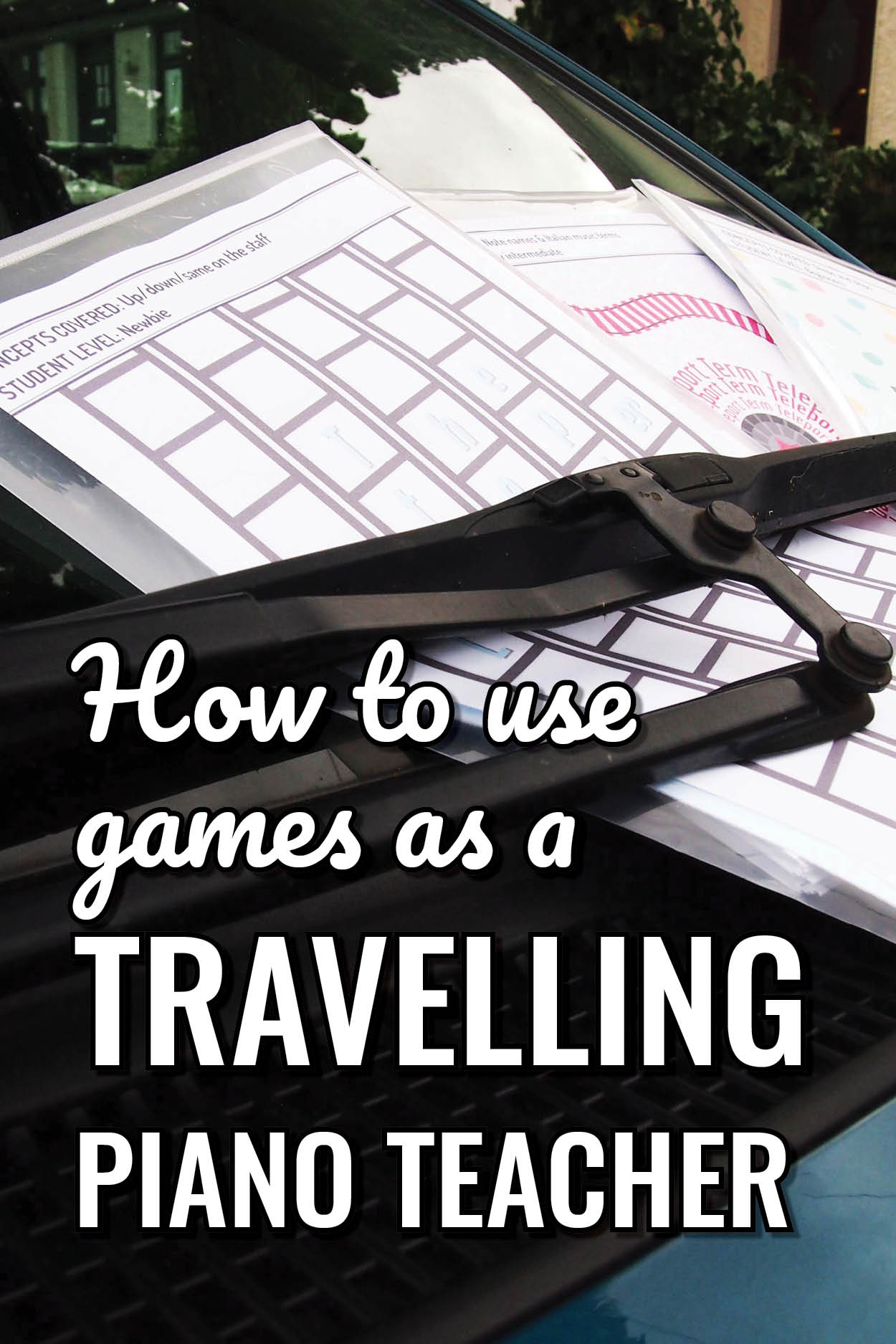 How to plan games for piano lessons – for travelling piano teachers