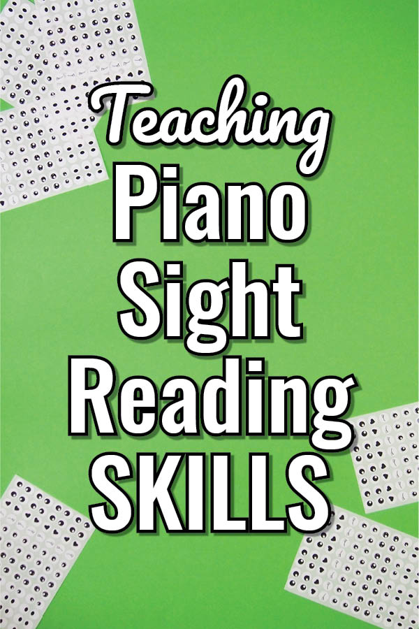 How to Teach Piano Sight Reading with a Rainbow and why you need colour in your piano teaching studio!