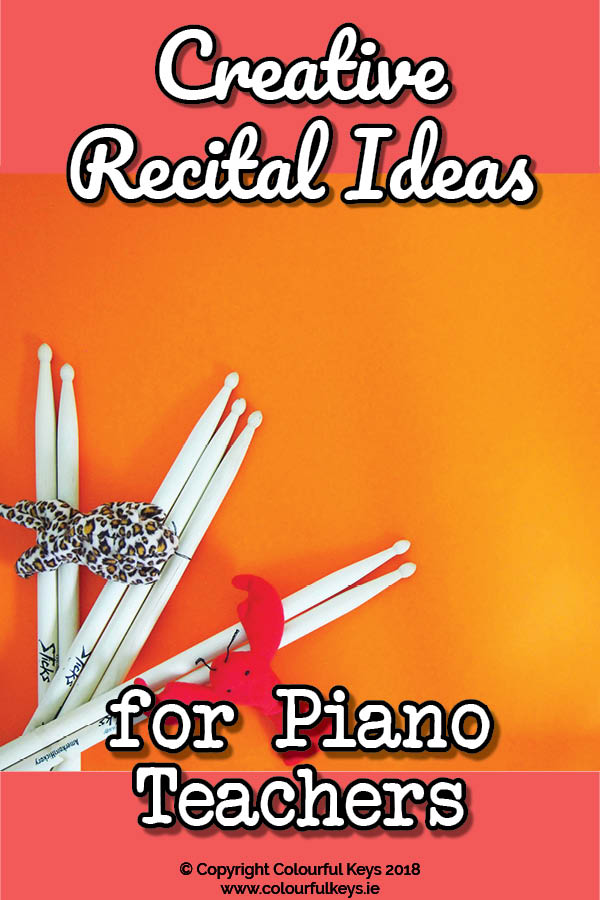 Creative recital ideas for piano teachers – how to host a creativity showcase!