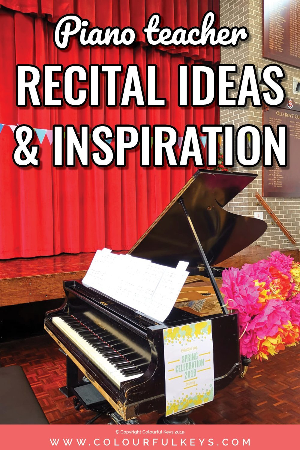 Piano recital ideas for piano teachers