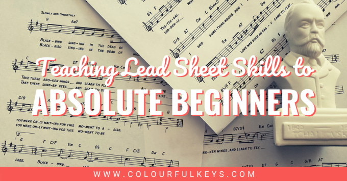 How to Teach Lead Sheet Skills to Absolute Beginners facebook 1
