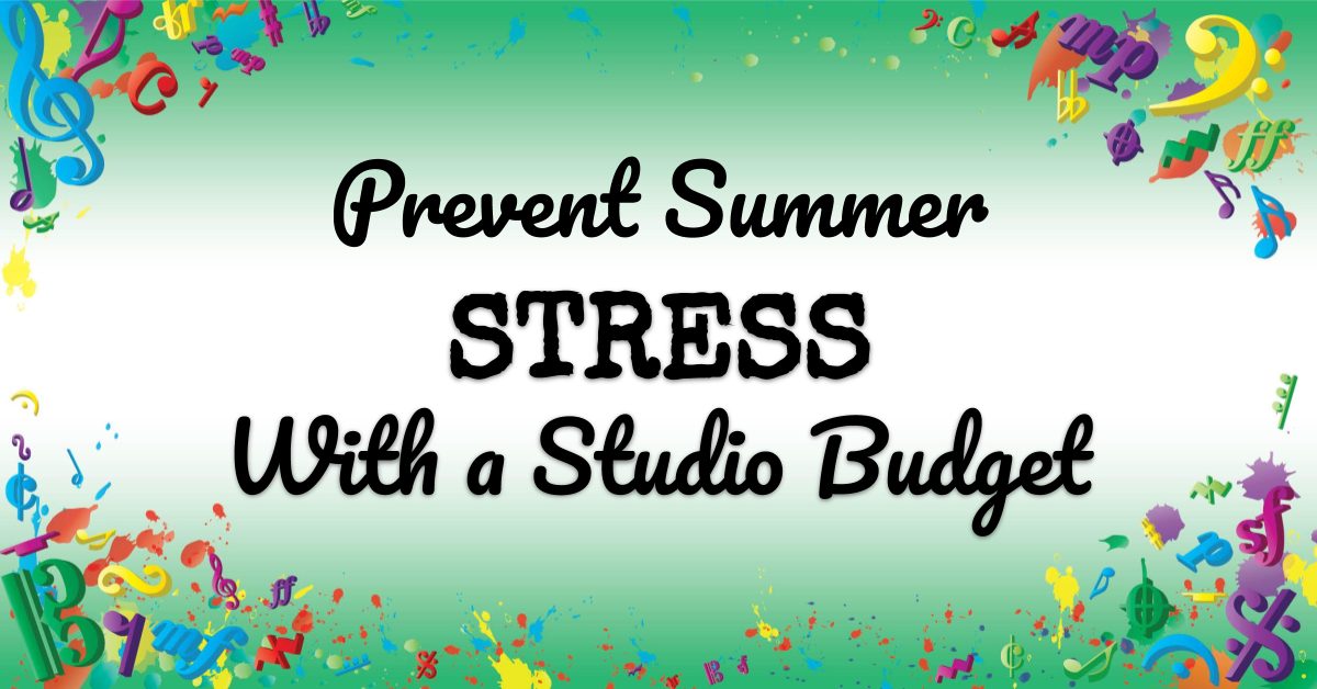 VMT098 Prevent Summer Stress With a Studio Budget