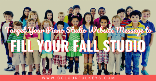 Target Your Piano Studio Website Message to Fill Your Fall Studio facebook 1