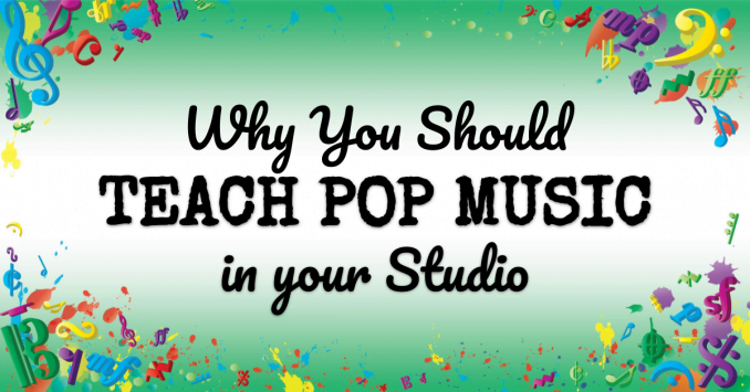 VMT122 Why you should teach pop music in your studio