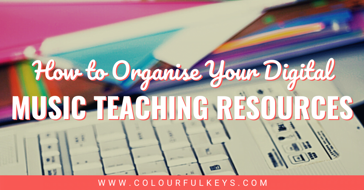 How to Organise Digital Music Teaching Resources Facebook 1