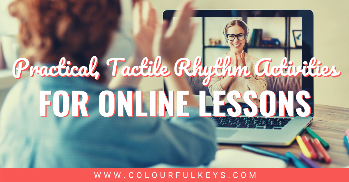 Practical Tactile Rhythm Activities for Online Lessons Facebook 1