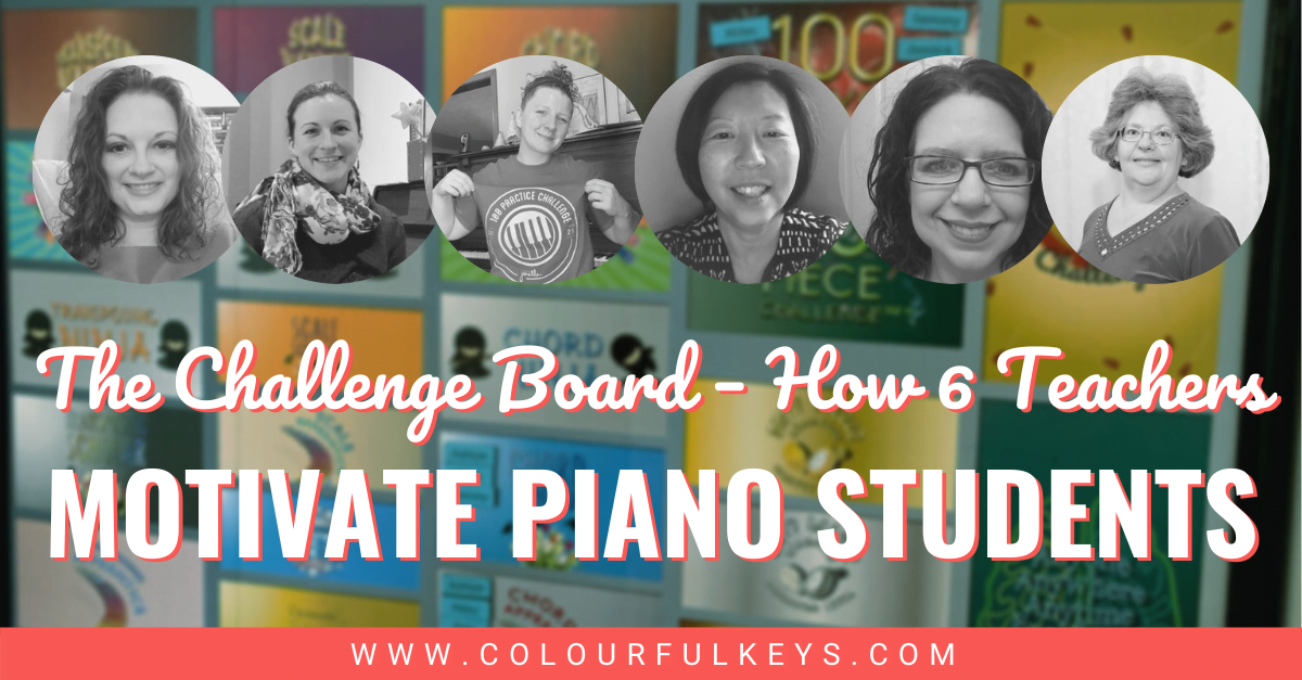 The Challenge Board – How 6 Teachers Motivate Piano Students facebook 1