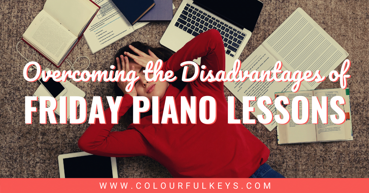 Overcoming the Disadvantage of Friday Piano Lessons facebook 1