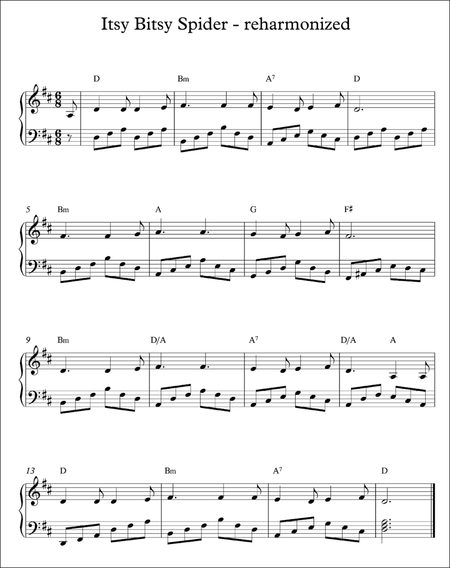 Arranging Music, Example 2