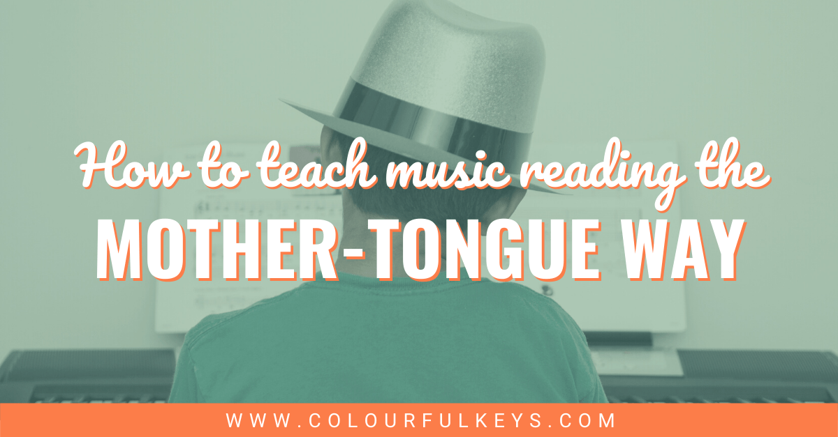 Teach Music Reading the Mother Tongue Way facebook 2