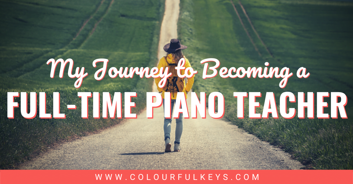 How I Became a Full Time Piano Teacher facebook 1